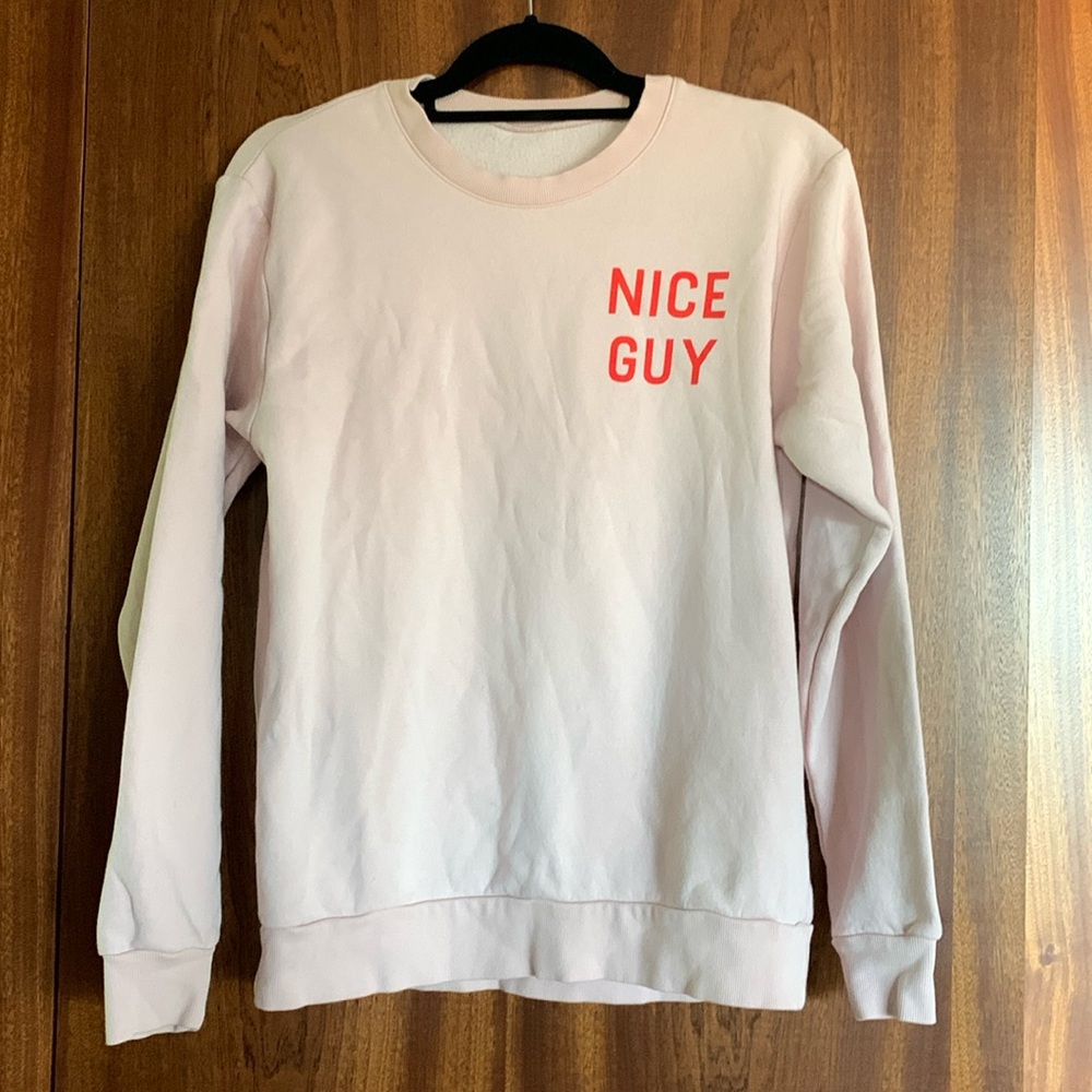 Sewing Down South NICE GUY sweatshirt, small